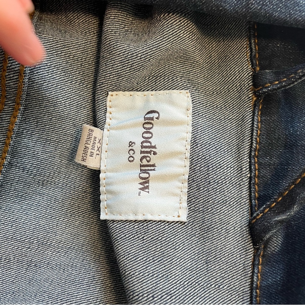 Men’s Goodfellow & CO Denim Jacket- XXL